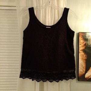 Mossimo lace tank top
